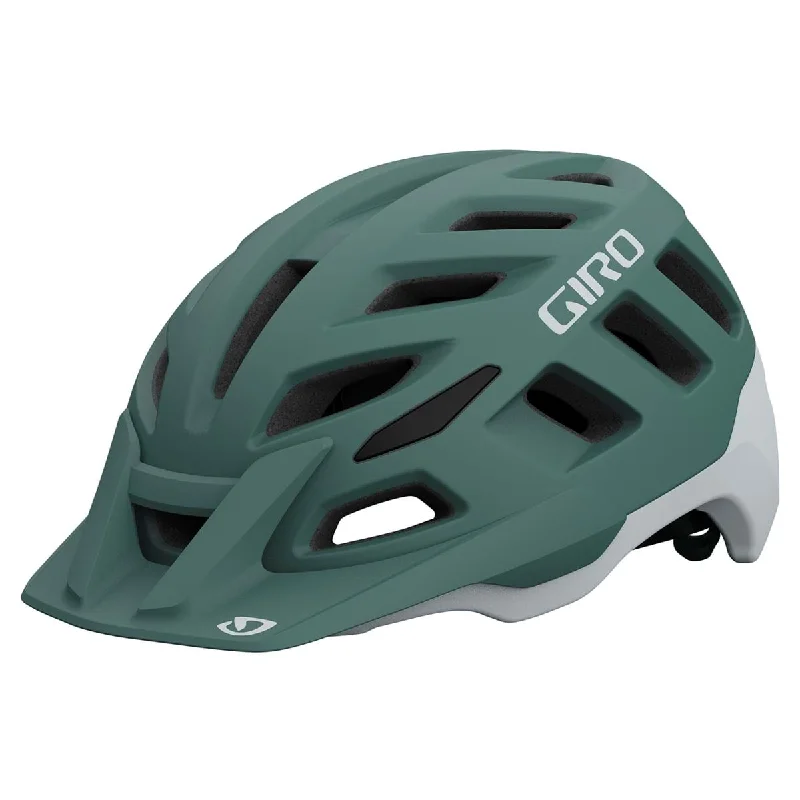 bicycle stand arm-Giro Radix MIPS MTB Helmet - Womens - Matt Gray-Green - 2021