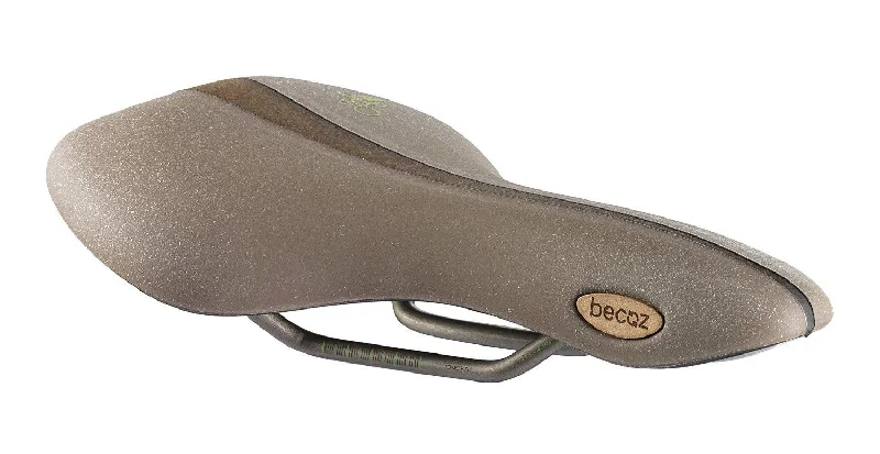 bicycle custom kit-SELLE ROYAL BECOZ ATHLETIC SADDLE NATURAL CORKGEL ECO FRIENDLY BROWN 50% OFF