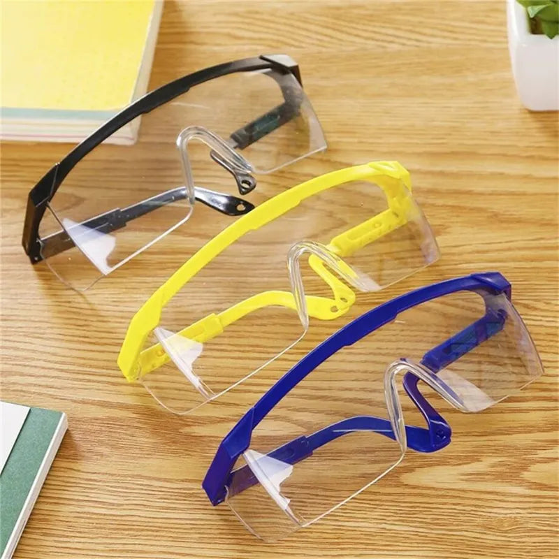 bicycle freestyle kit-Protective Safety Glasses Work Anti Dust Eye Anti-Fog Antisand Windproof Saliva Transparent Goggles Eye Protection