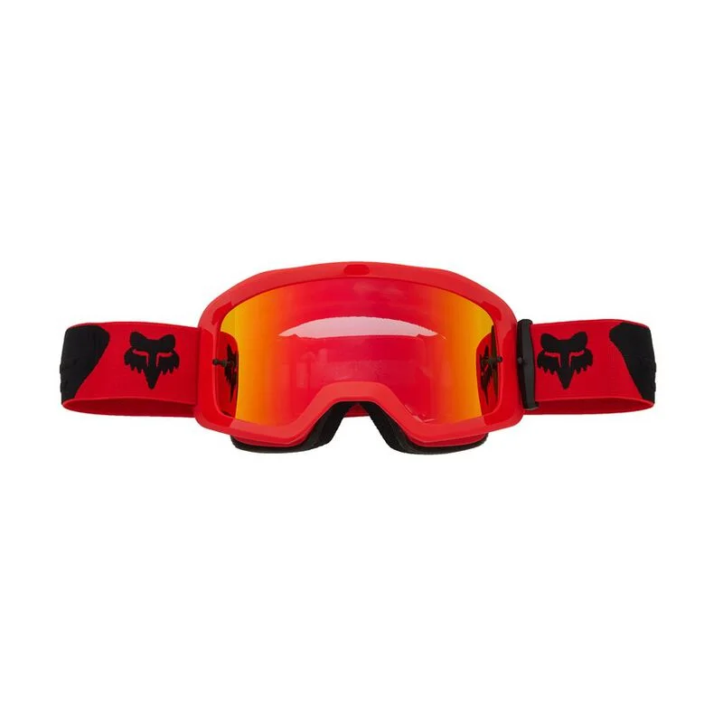 bicycle spoke gauge-Fox Racing Main Core Goggle - Spark - Flo Red - NLM