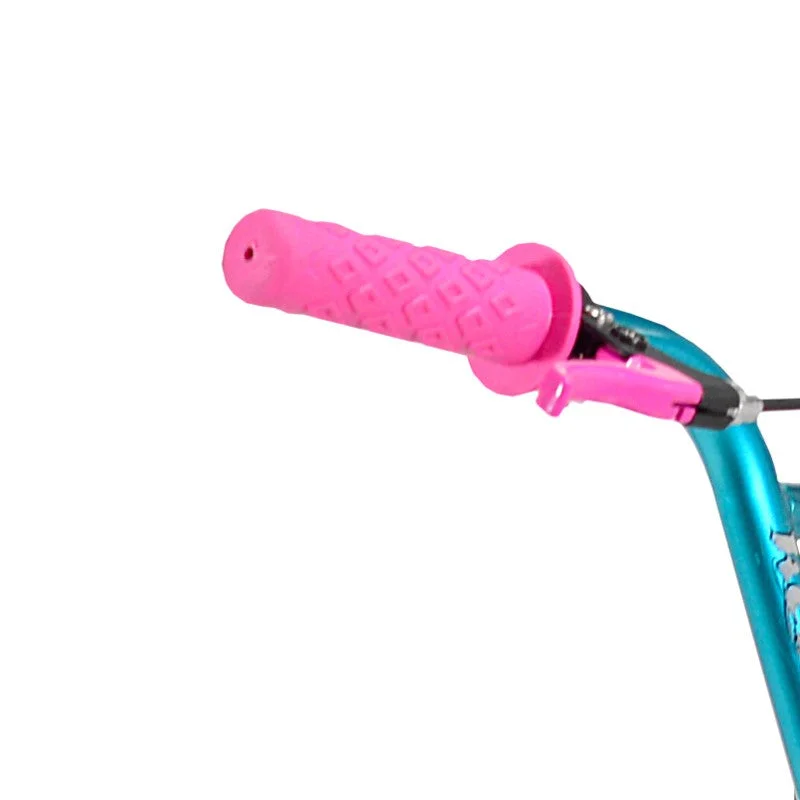 bicycle saddle rail-20" Kent Trouble Aqua Pink, Replacement Grips (Set)