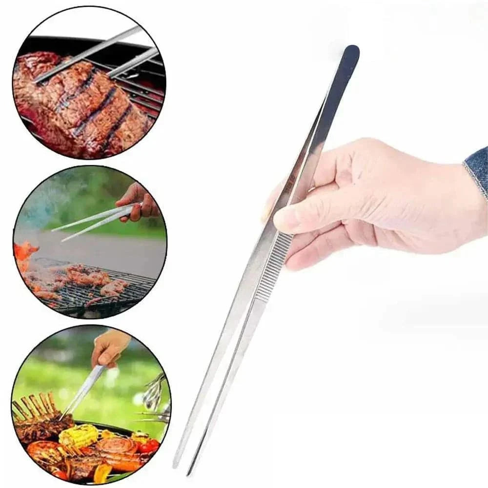 bicycle saddle base-Multifunction Barbecue Tongs Food Tongs Food Clip Kitchen Gadgets Stainless Steel Churrasco Tweezers Clip Buffet BBQ Tool