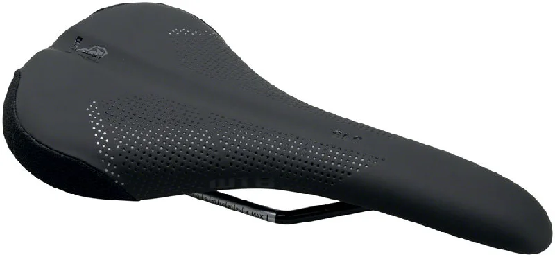 bicycle sidewall logo-WTB SL8 Saddle - Chromoly Black Medium