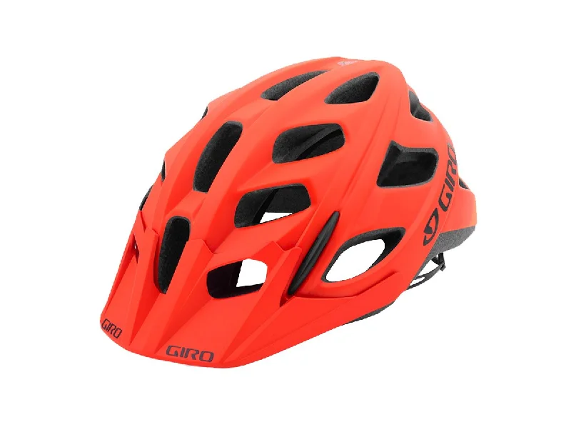 bicycle freestyle kit-Giro Hex MTB Helmet - Matt Vermillion Flame