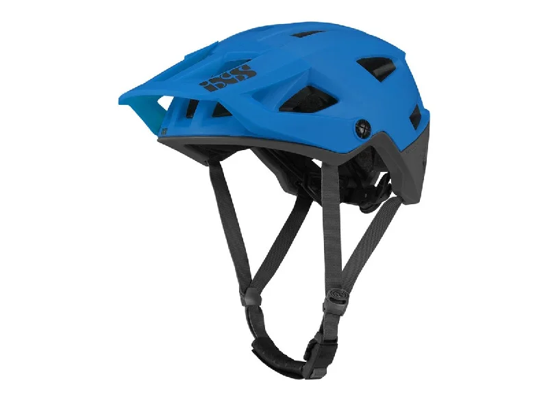 bicycle backpack kit-iXS Trigger AM MTB Helmet - Fluo Blue