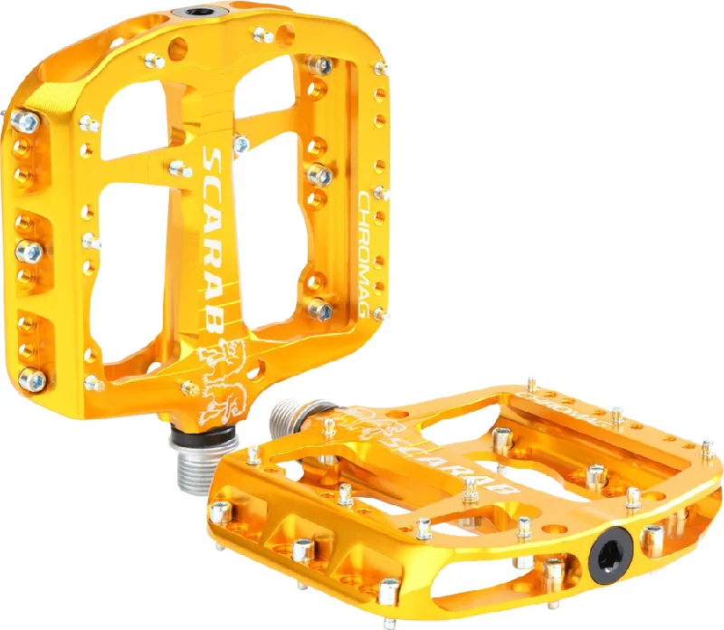 bicycle sprint kit-Chromag Scarab Pedals Gold