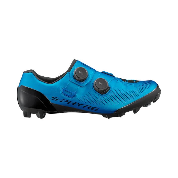 bicycle saddle kit-Shimano XC903 S-Phyre Off Road Shoe - Blue