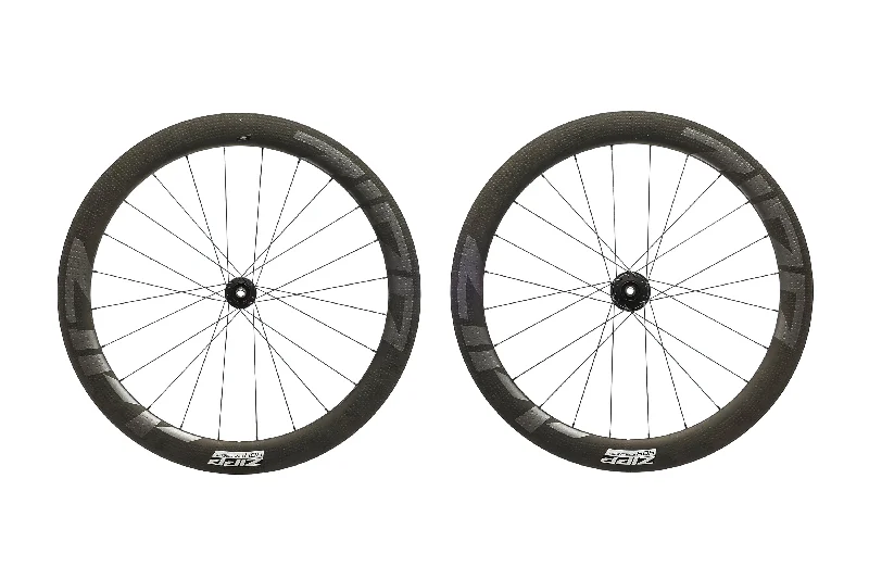 bicycle shoe kit-Zipp 404 Firecrest Carbon Tubeless 700c Wheelset