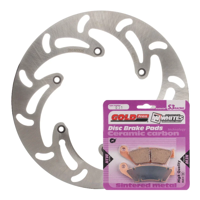 bicycle sharing kit-BRAKE DISC & PAD FRONT KIT - KTM 450 EXC 03-06 - WAVE