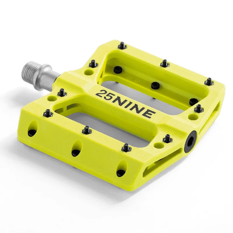 bicycle saddle channel-Bushido Platform Pedals- Yellow