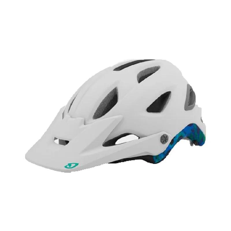 bicycle gear alignment-Giro Montara MIPS MTB Helmet - Womens - White Tidepools