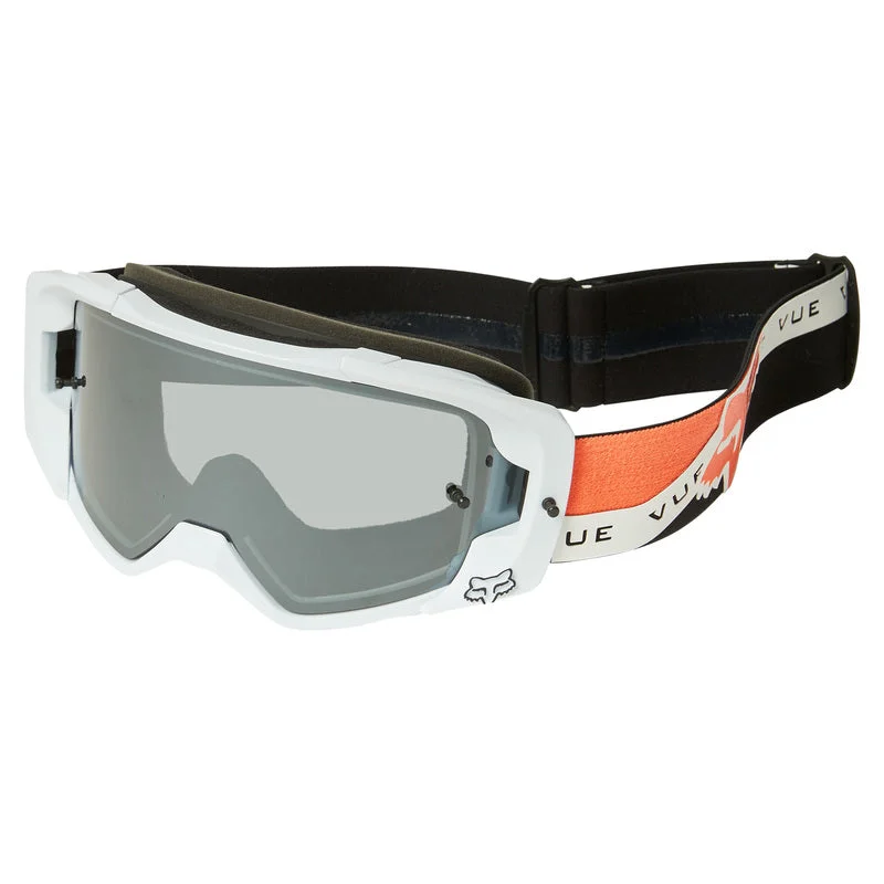 bicycle valve nut-Fox Racing VUE Divide Goggle - Spark - Black-White-Orange