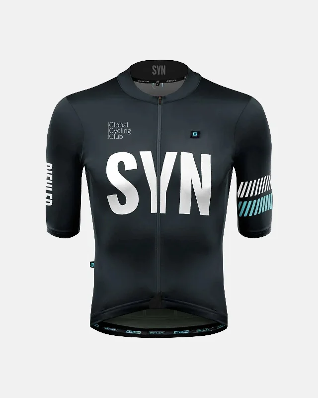 bicycle indoor kit-Syndicate Training Jersey - Black White