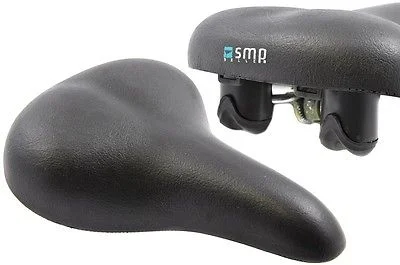 bicycle jump kit-SELLE SMP WIDE BIKE SADDLE QUALITY COIL SPRINGS COMFORT CYCLE SEAT SA7203