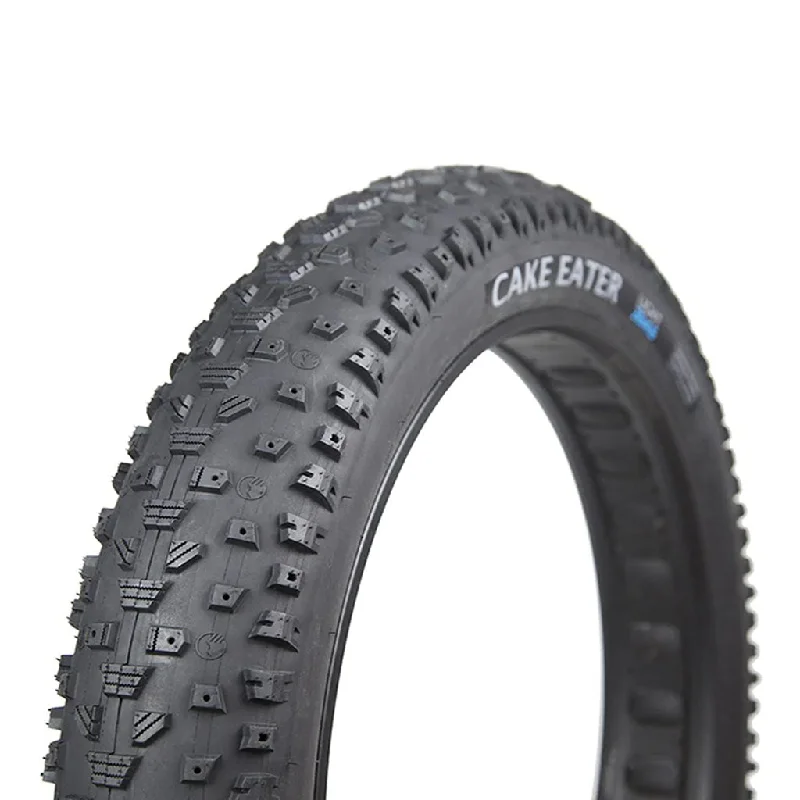 bicycle valve ring-Terrene Cake Eater K Tire 26 x 4.0" Light (120tpi) Black