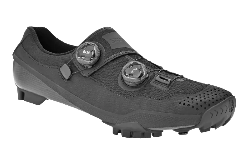 bicycle shifter ergonomics-Bont Riot G MTB Shoe - Black