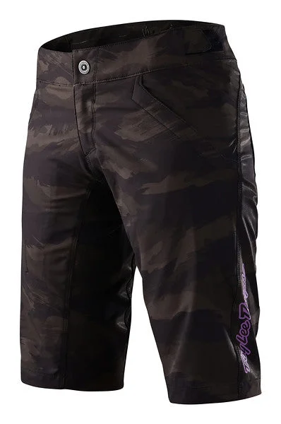 bicycle workout app-Troy Lee Designs Mischief Short - Womens - Brushed Camo - Army