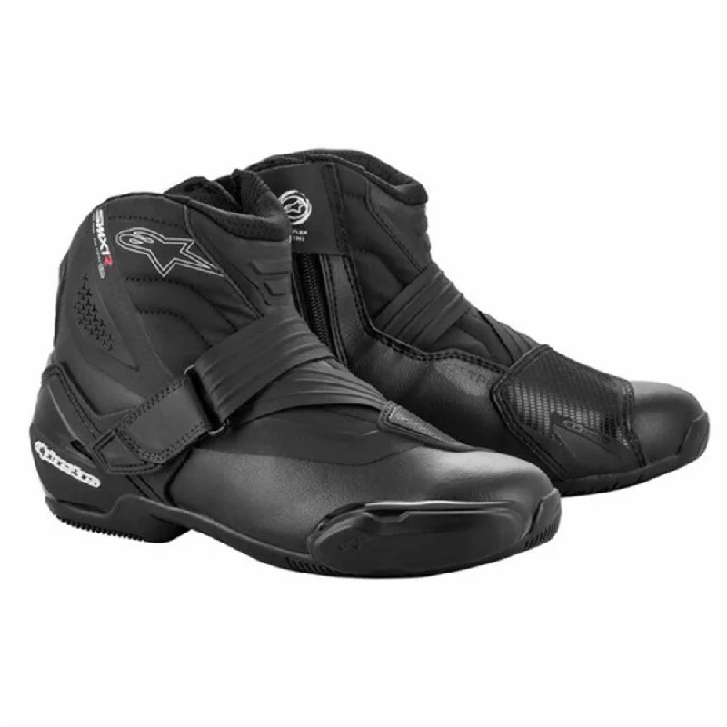 bicycle cleat plate-ALPINESTARS SMX-1 R V2 RIDE SHOES LADIES BOOTS - BLACK