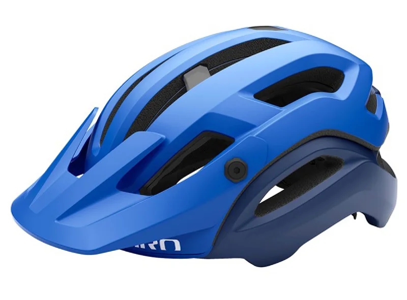 bicycle spoke gauge-Giro Manifest Spherical MTB Helmet - Matt Blue-Midnight - 2020