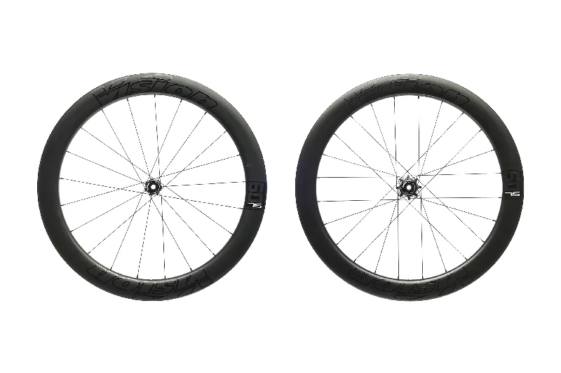 bicycle valve base-Vision Metron 60 SL Carbon Tubeless 700c Wheelset