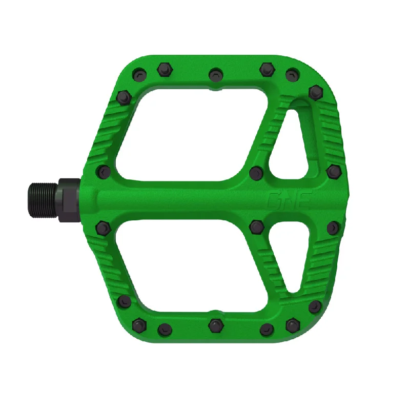 bicycle frame decal-OneUp Components Comp Platform Pedals Green