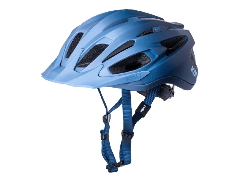 bicycle stunt kit-Kali Alchemy Fade MTB Helmet - Matt Thunder-Navy