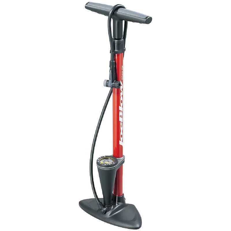 bicycle workout app-Pompa Aria da terra Topeak JoeBlow Max HP - Rosso