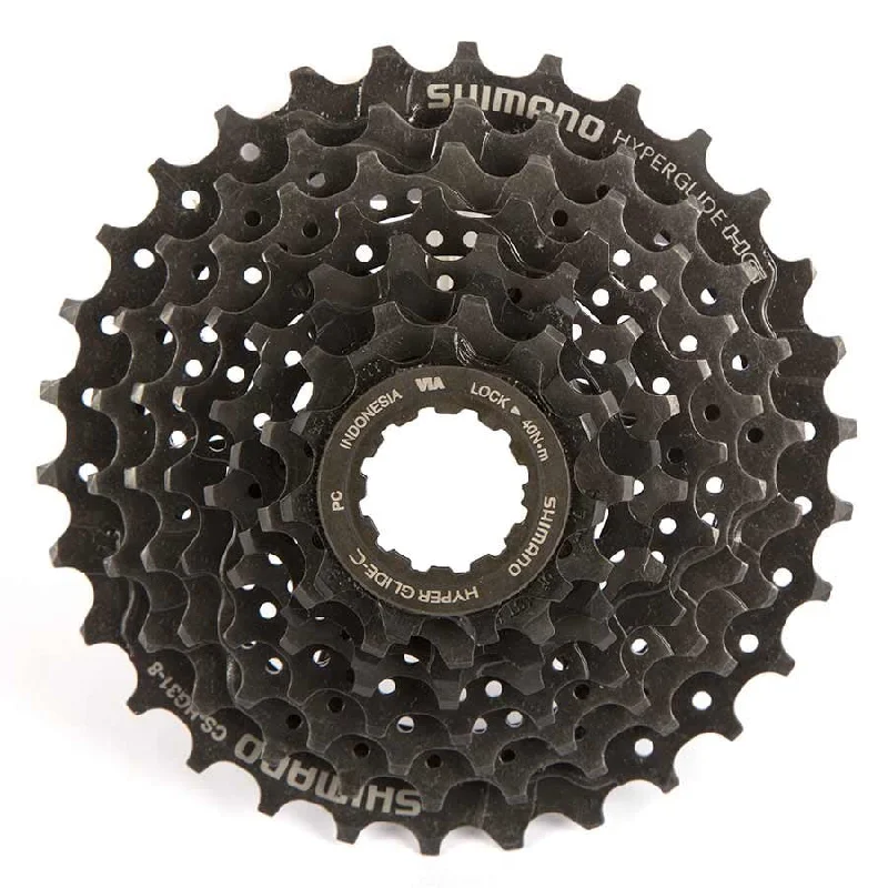 bicycle shoe tread-Shimano, CS-HG31 8spd cassette