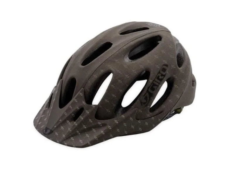 bicycle valve kit-Giro Xen MTB Helmet - Matt Brown Fabric