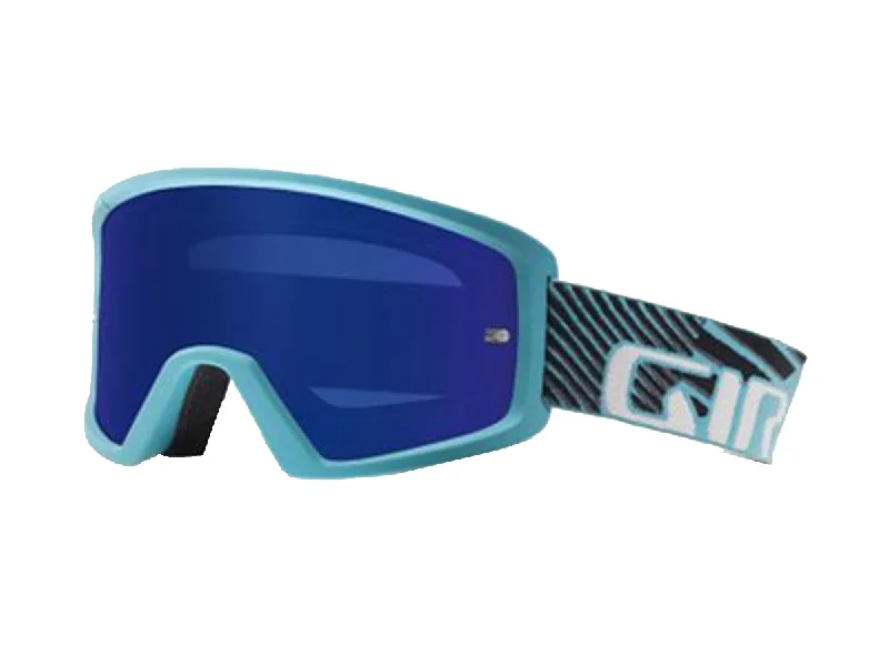 bicycle cleat lock-Giro Blok MTB Goggle - Glacier Blue