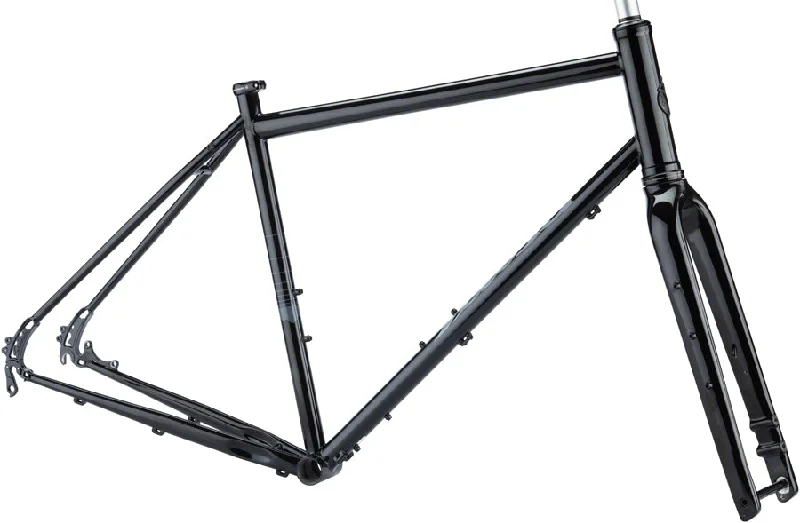 bicycle socks kit-Vaya Frameset - Black