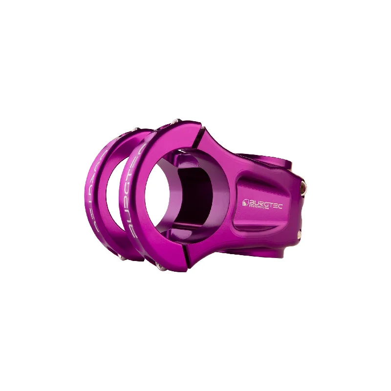 bicycle lane marker-Burgtec Enduro MK3 Stem (35.0) 0d x 42.5mm - Purple Rain