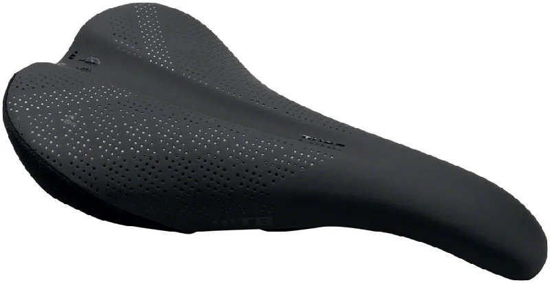 bicycle saddle contour-WTB Pure Saddle - Titanium Black Medium