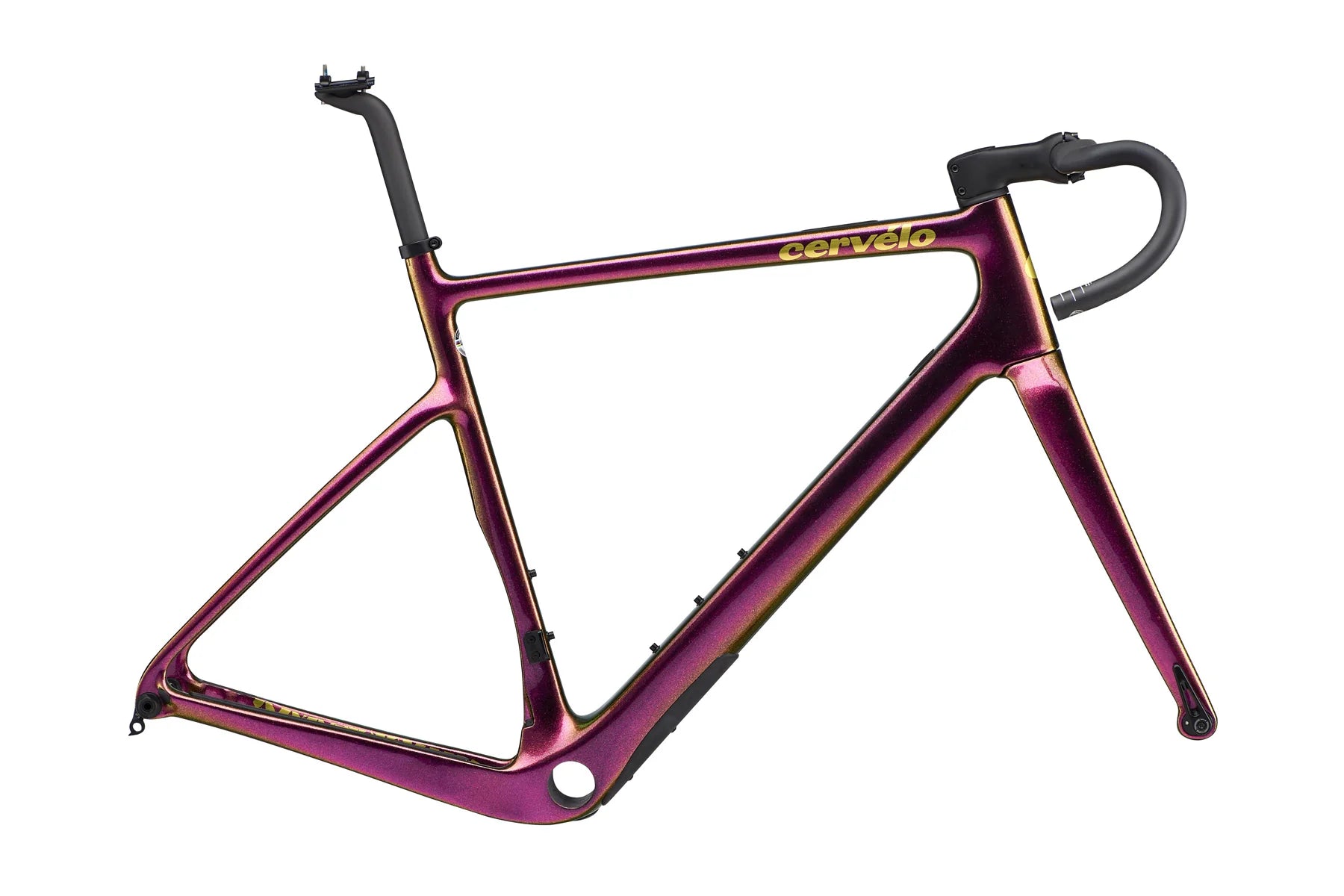 bicycle posture kit-Cervelo Aspero-5 Frameset - Purple Sunset