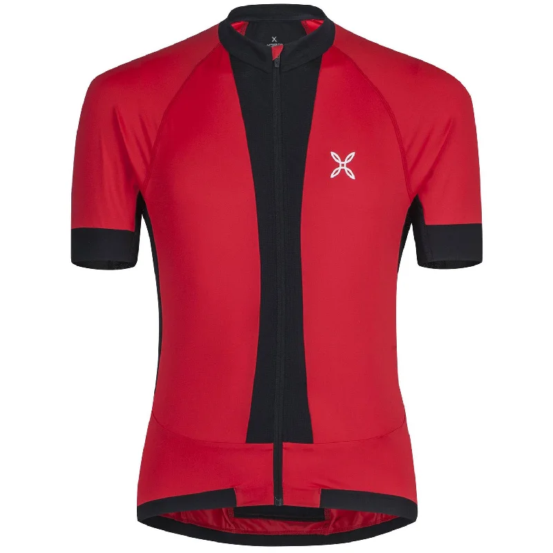 bicycle pad metal-Maglia Montura UP Full Zip - Rosso