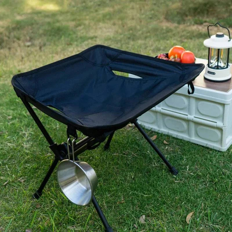 bicycle lever kit-Outdoor Camping Moon Chair Foldable Stool Portable Ultra Light Aluminum Alloy Fishing Stool Travel Barbecue Leisure Stool