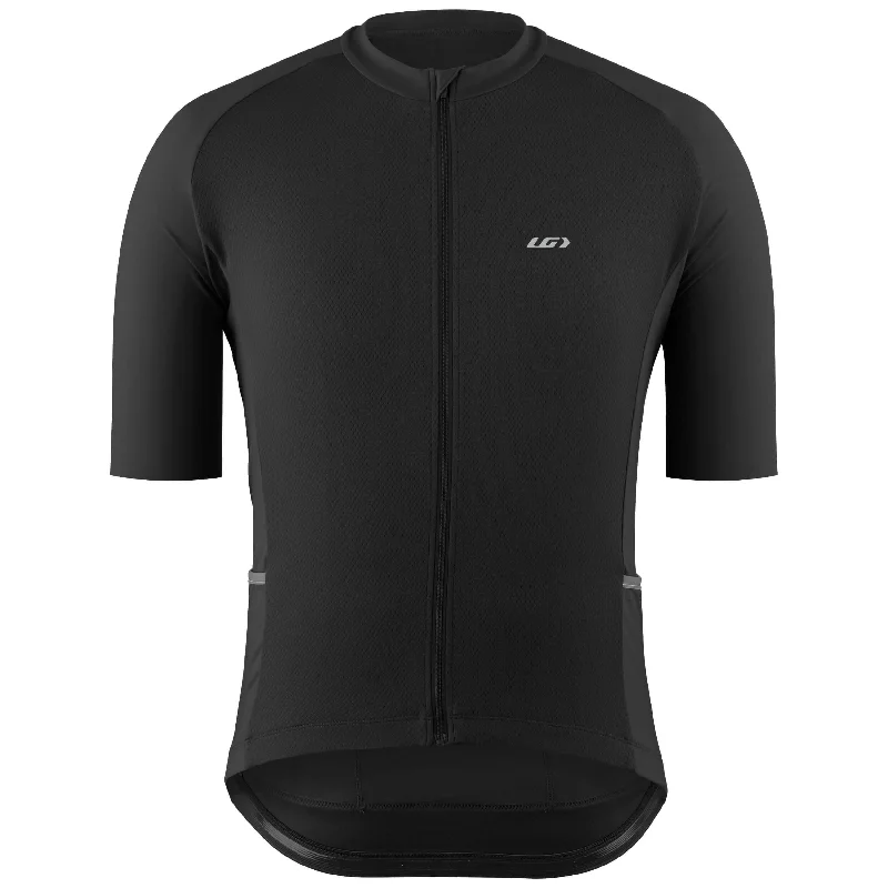 bicycle lane kit-Louis Garneau Lemmon 4 Short Sleeve Road Jersey - Black - 2022