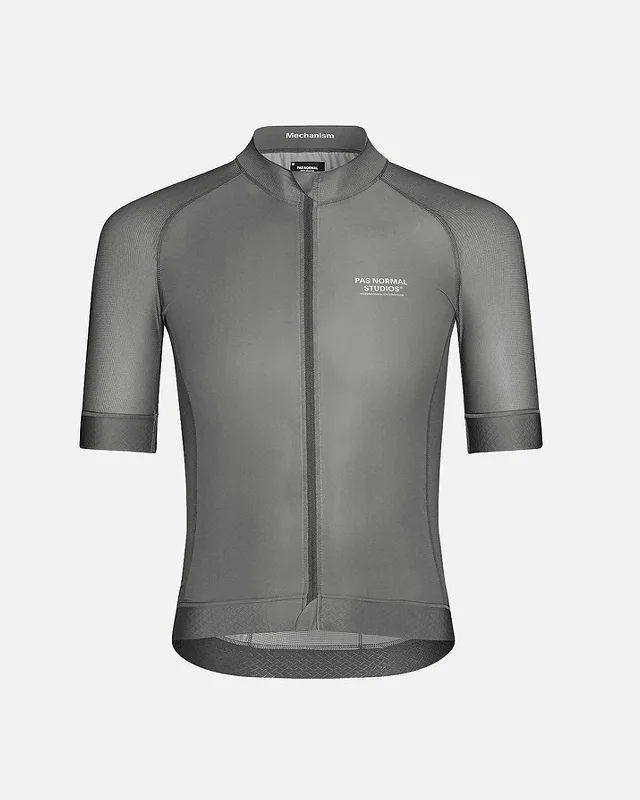 bicycle rust polish-Mechanism Jersey - Medium Grey