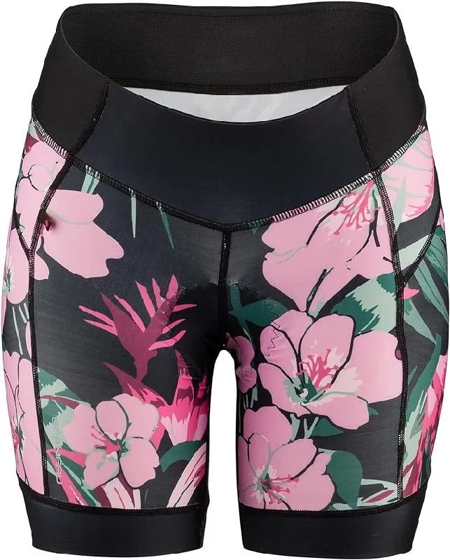 bicycle aluminum kit-Louis Garneau Neo Power Art Motion 7 Cycling Short - Womens - Black Flower - 2022