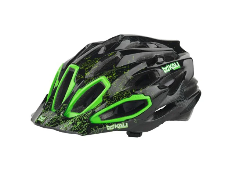 bicycle chain tensioner-Kali Maraka Edge XC Helmet - Lime