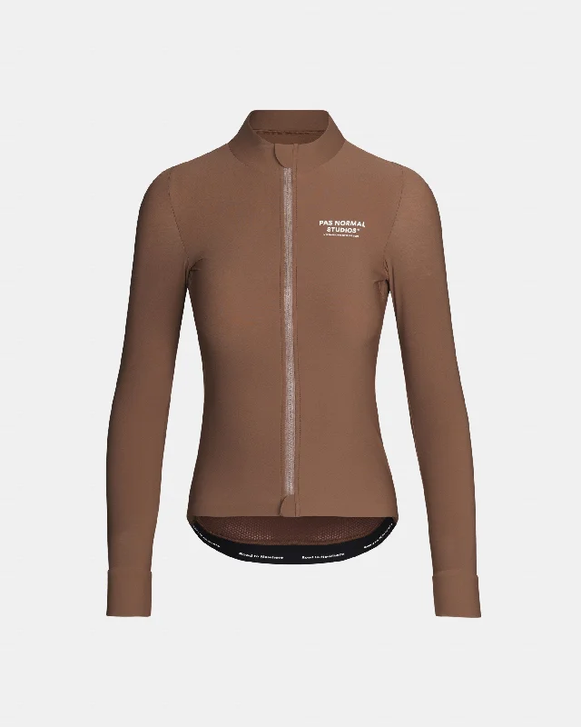 bicycle shoe upper-Women's Mechanism Long Sleeve Jersey - Hazel