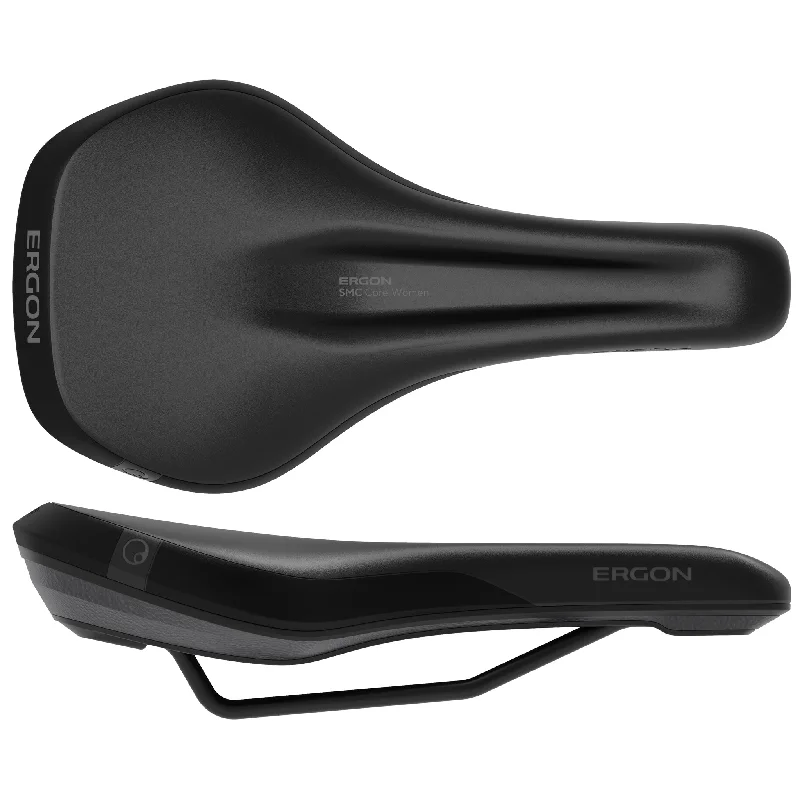 bicycle endurance kit-Ergon SMC Core Womens Saddle - SM/MD Black/Gray