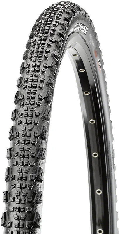 bicycle tire ridge-Maxxis Ravager Tire - 700 x 40 Tubeless Folding Black Dual SilkShield