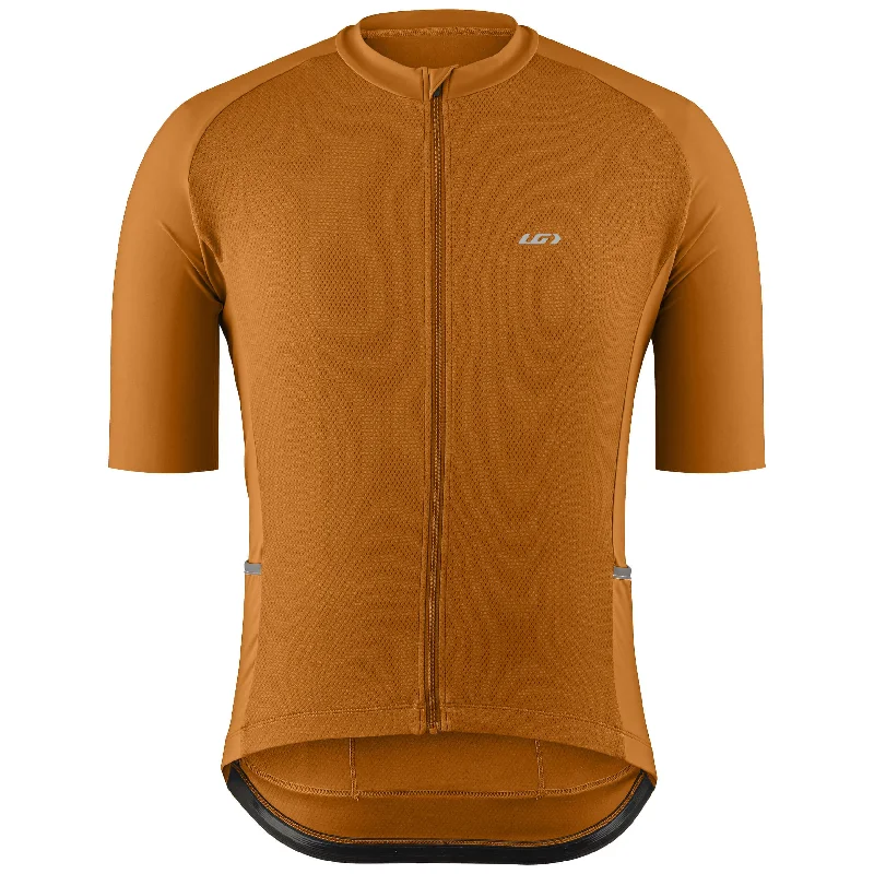 bicycle urban kit-Louis Garneau Lemmon 4 Short Sleeve Road Jersey - Caramel - 2022