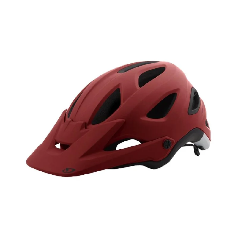 bicycle gear cassette-Giro Montaro MIPS MTB Helmet - Matt Dark Red