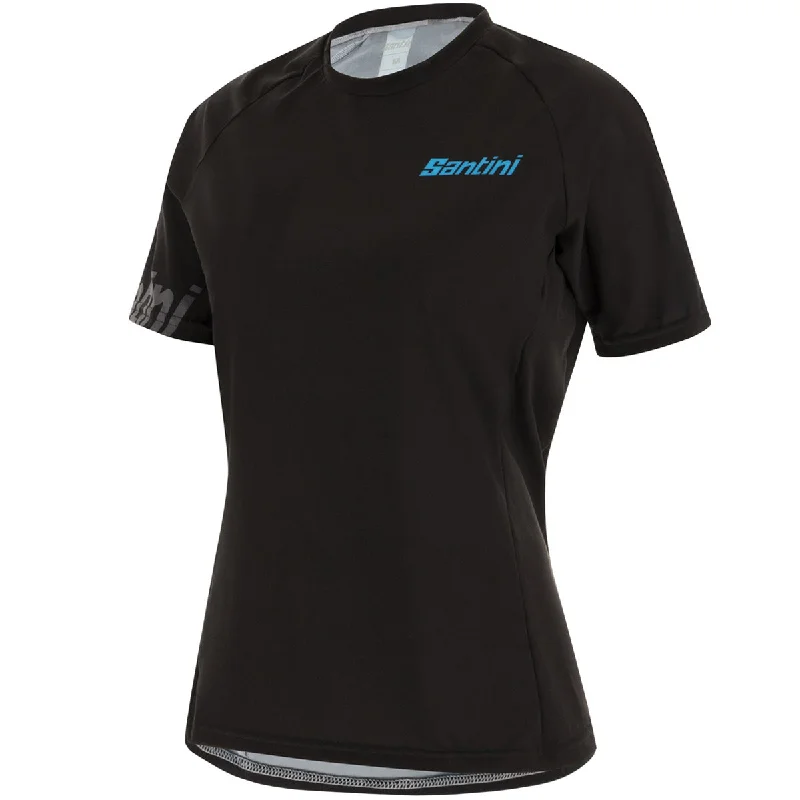 bicycle sidewall seam-Maglia Santini Sasso - Nero blu