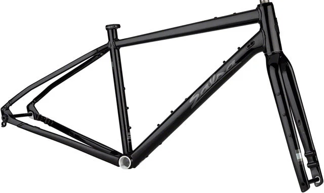 bicycle carbon kit-Journeyer Drop Bar Frameset - Black