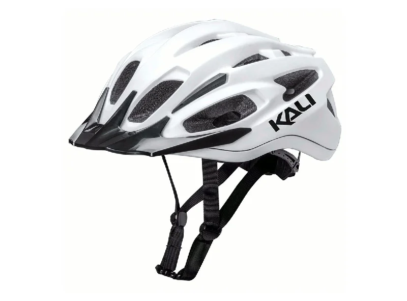 bicycle endurance kit-Kali Alchemy Elevate MTB Helmet - Matt White-Black