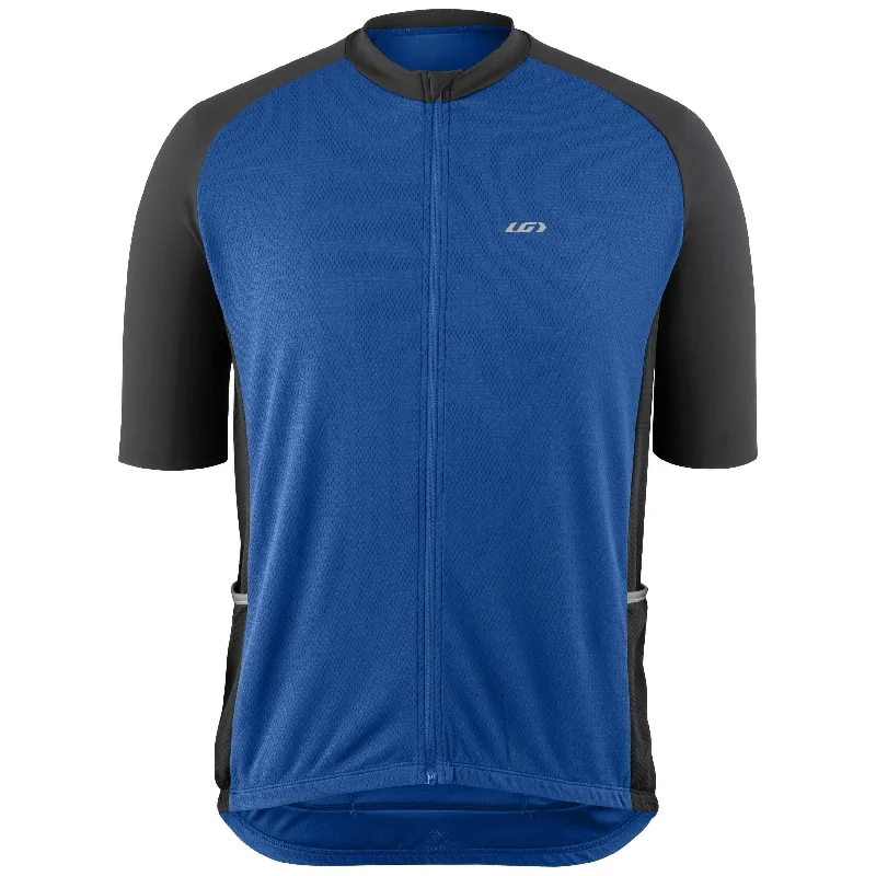 bicycle health kit-Louis Garneau Connection 4 Short Sleeve Road Jersey - Dark Royal - 2022