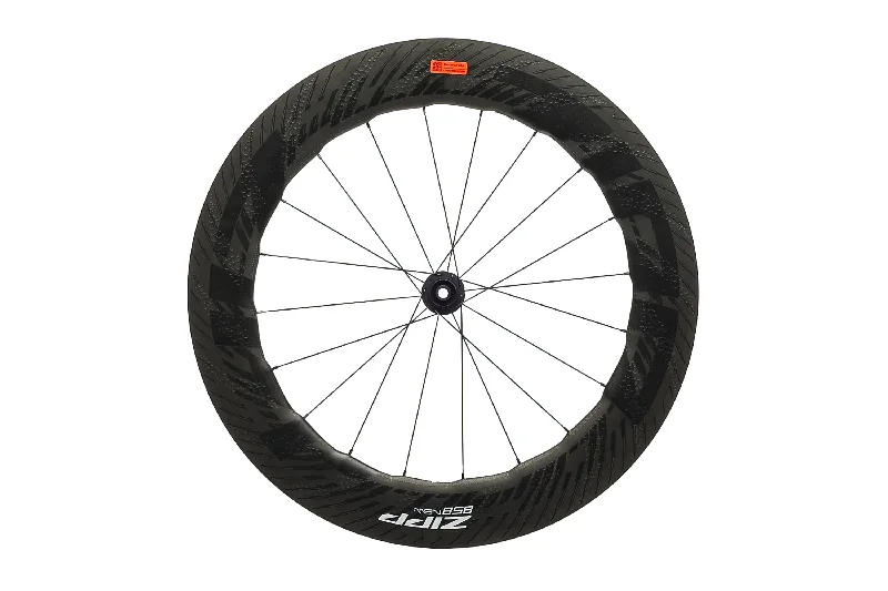 bicycle chain pin-Zipp 858 NSW Carbon Tubeless 700c Front Wheel